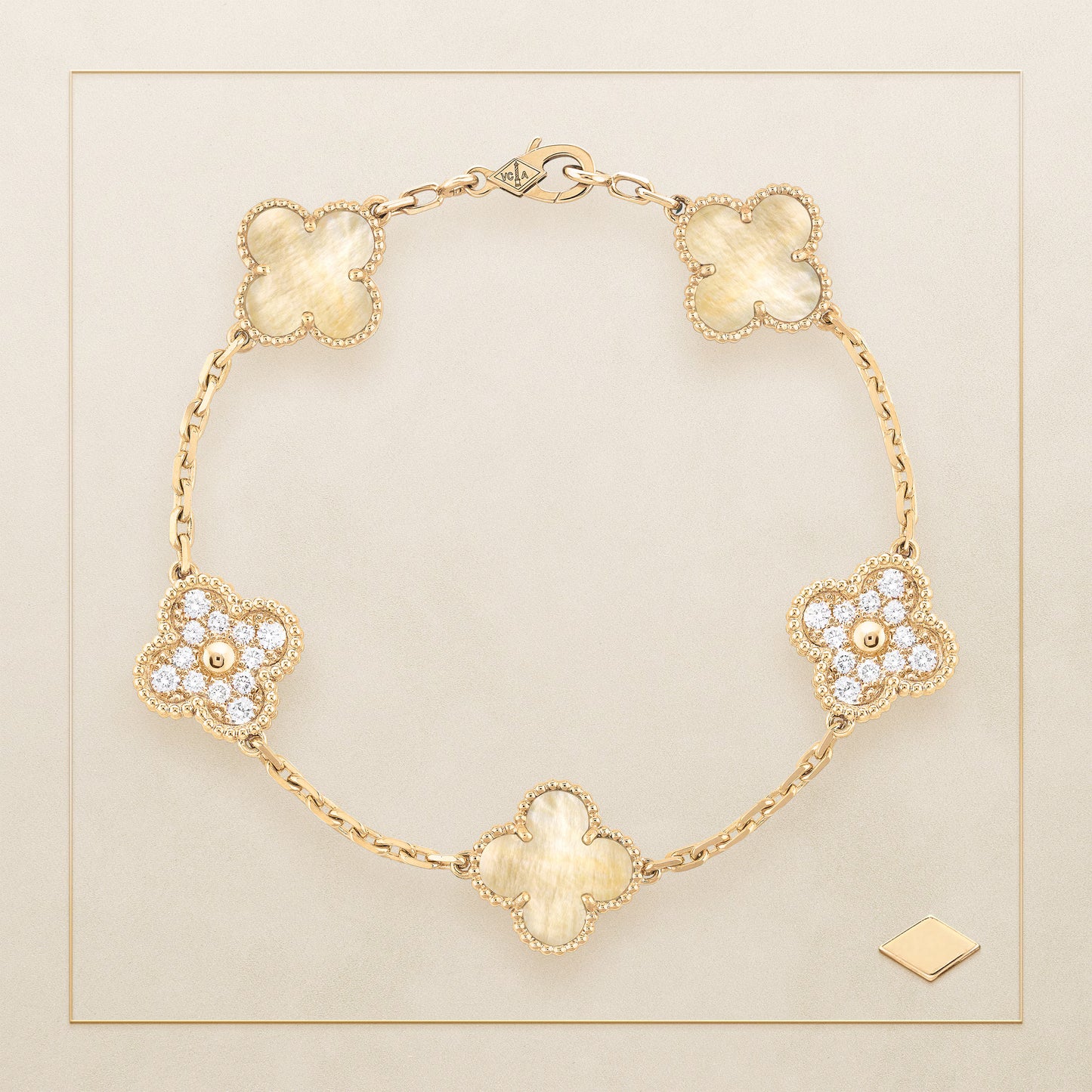 Golden Cleef Bracelet