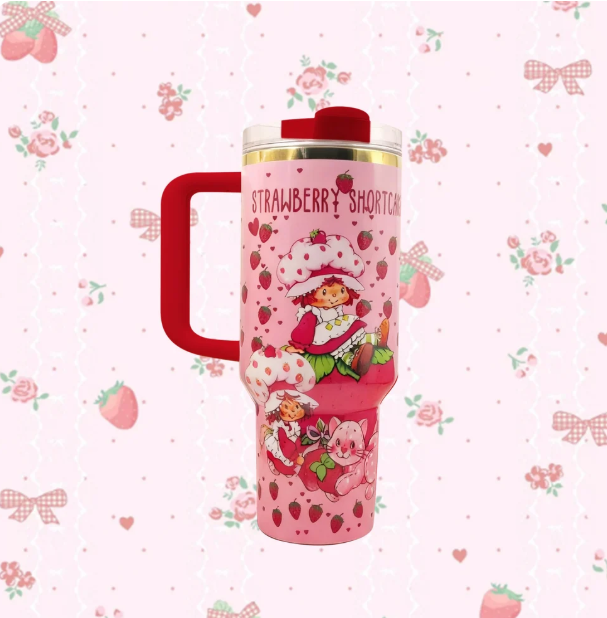 Strawberry Shortcake Stanley 40oz Tumbler