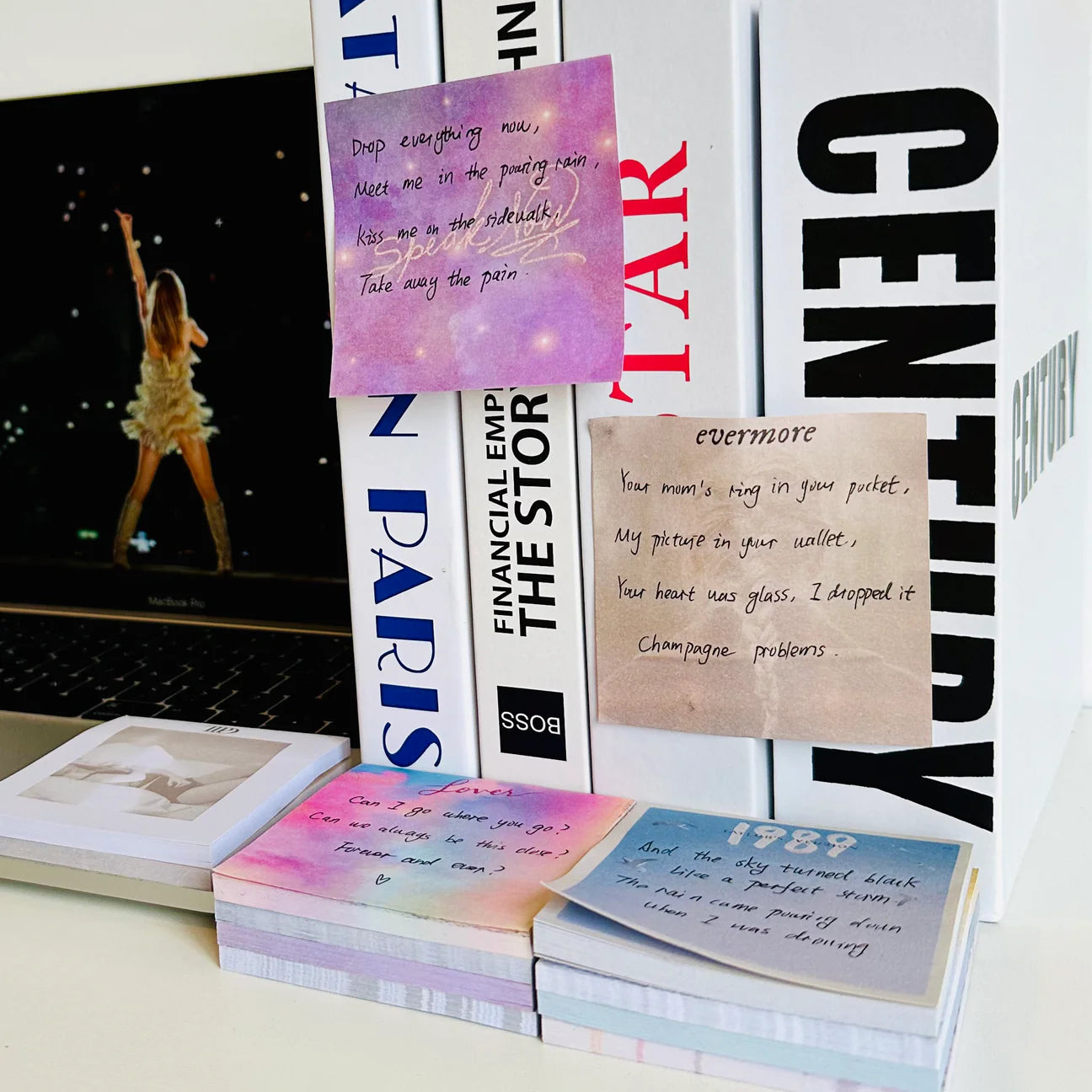 The Swift Era Sticky Notes