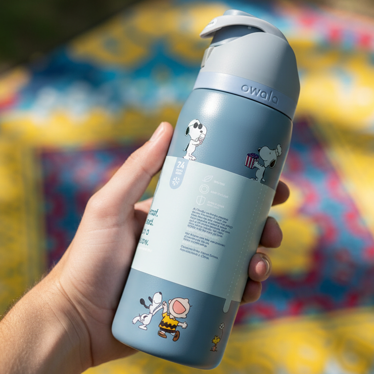 Snoopy x Owala 32oz FreeSip Water Bottle