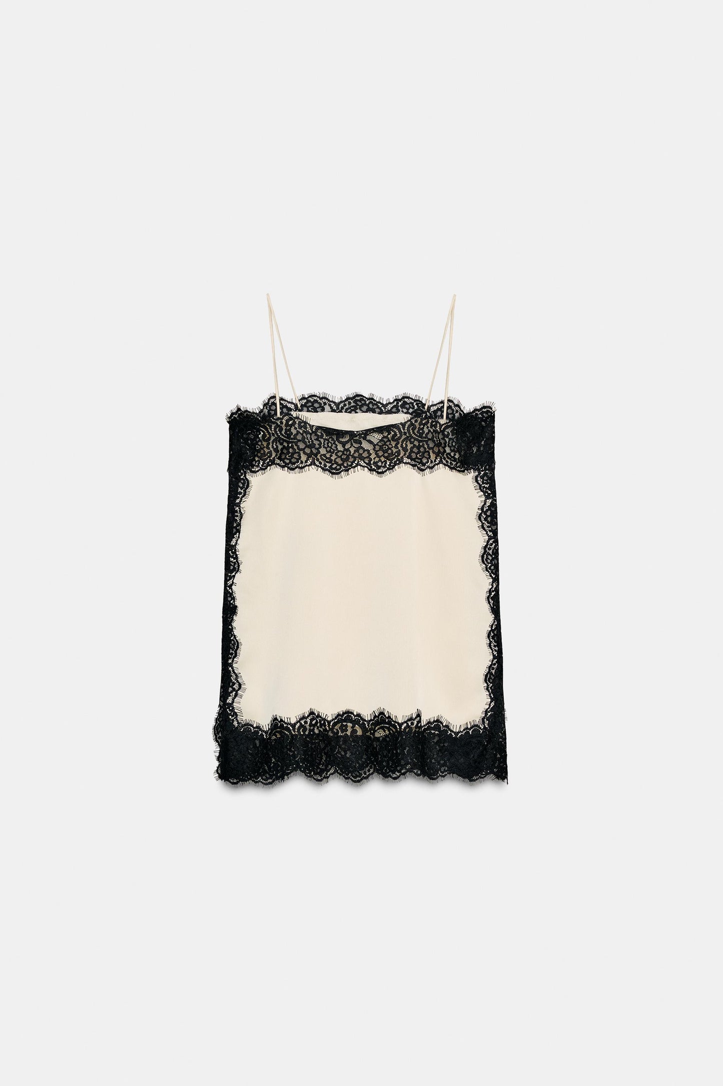 GOLD SATIN LACE TOP