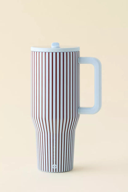 Dot & Striped Traveler 40oz Tumbler