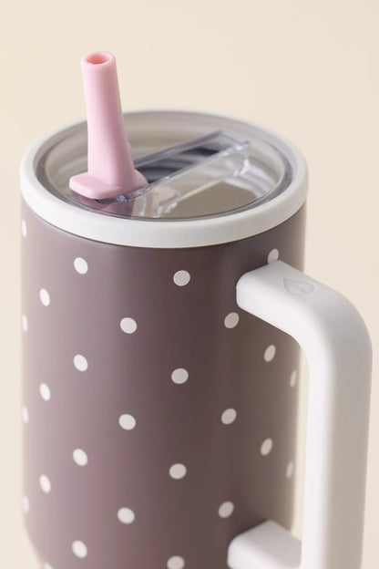 Dot & Striped Traveler 40oz Tumbler