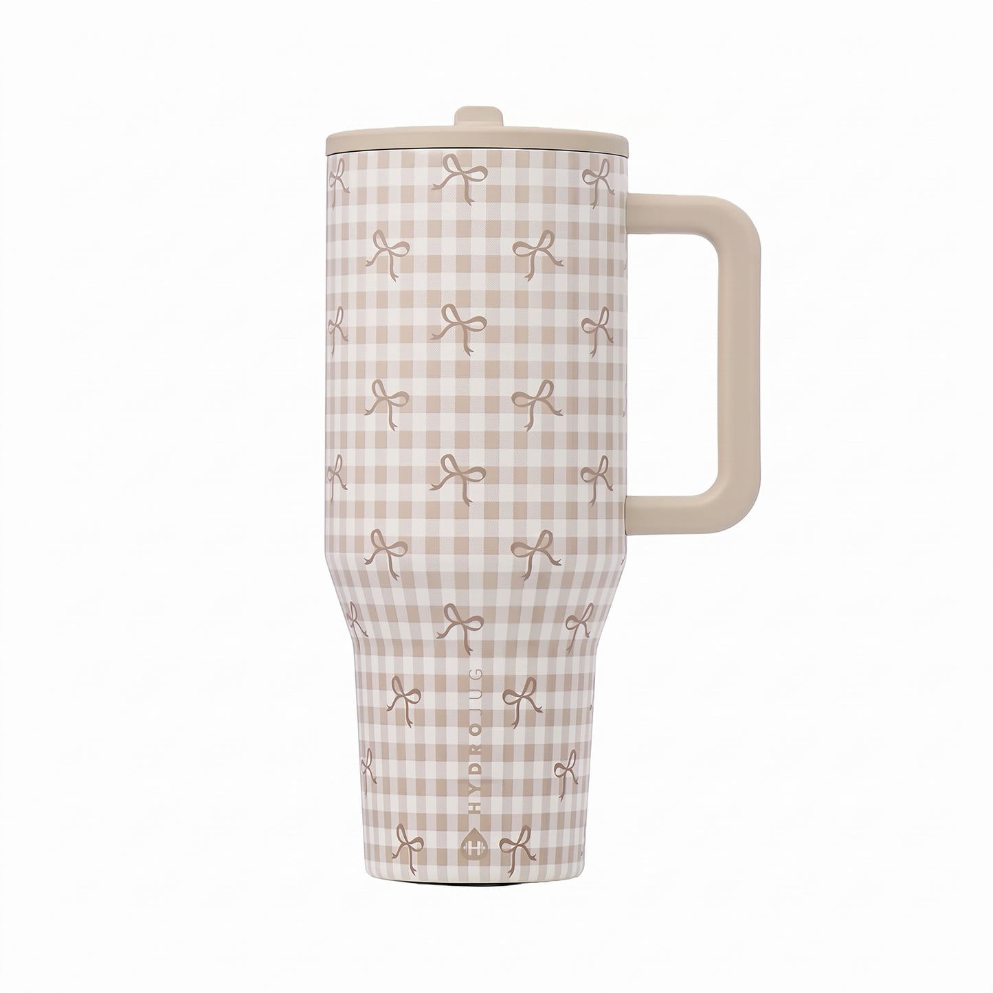 Coquette Gingham Bow 40oz Traveler Tumbler