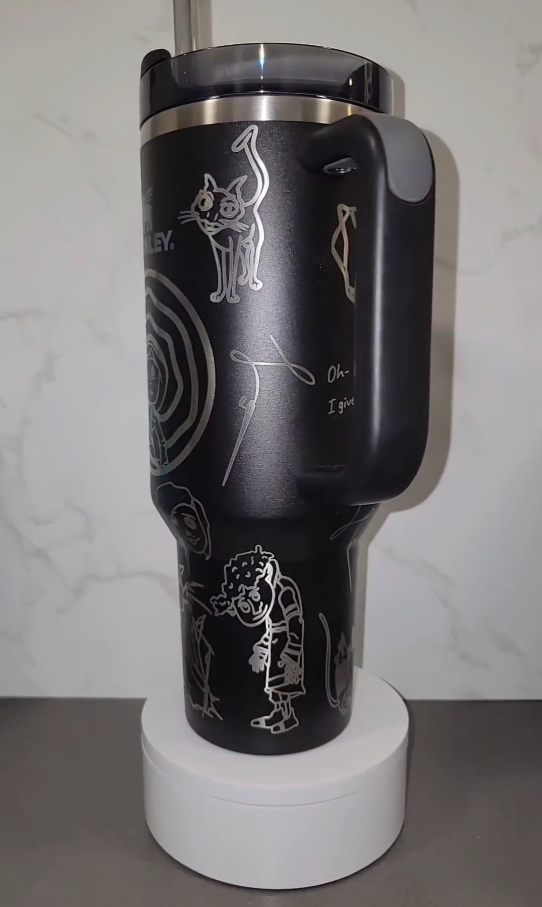 Coraline Spooky Season 40oz Tumbler