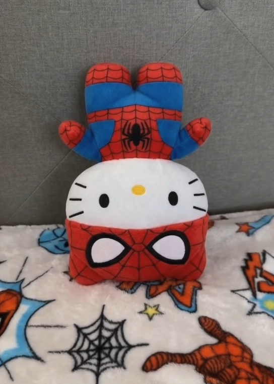 Kitty X Spiderman Plush