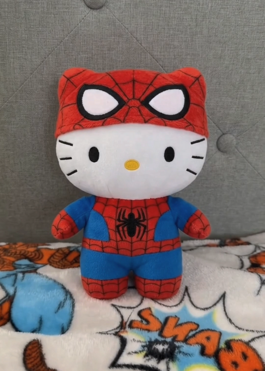 Kitty X Spiderman Plush