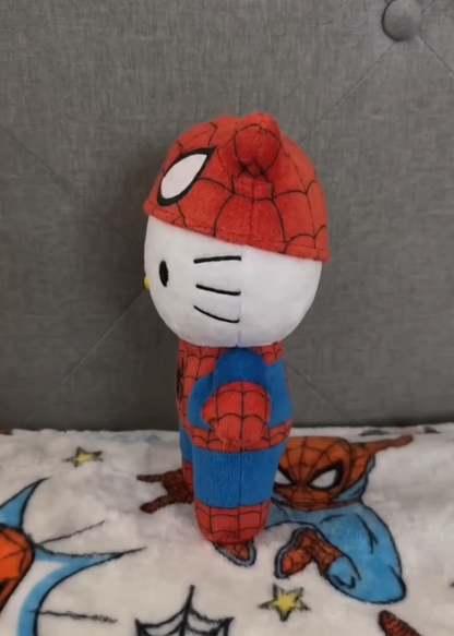 Kitty X Spiderman Plush