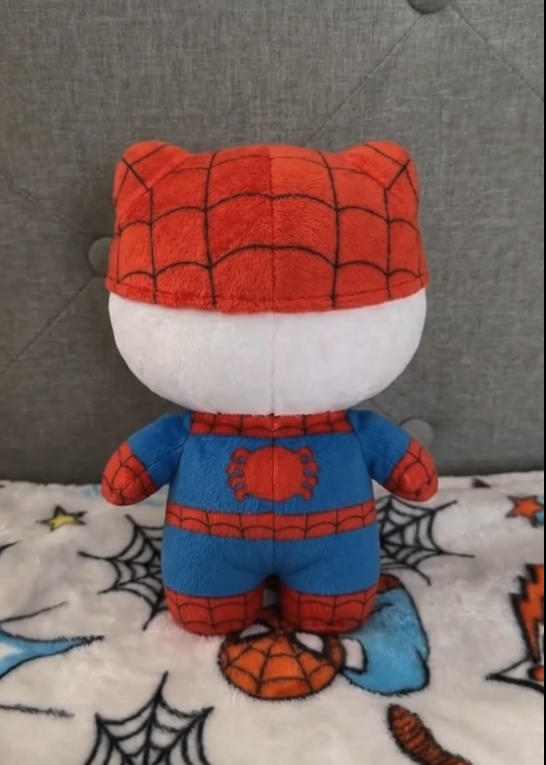 Kitty X Spiderman Plush
