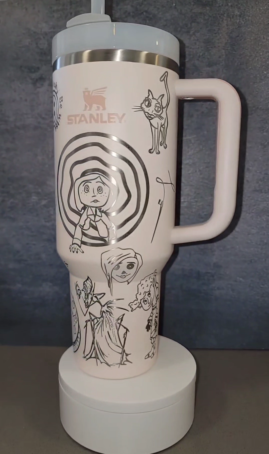 Coraline Spooky Season 40oz Tumbler