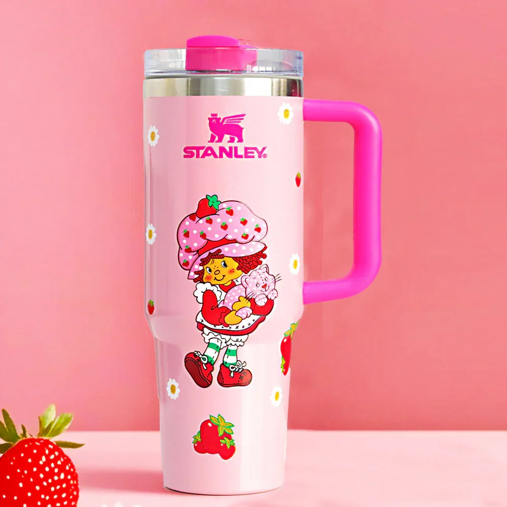 Viral Strawberry Shortcake 40oz Collector's Tumbler
