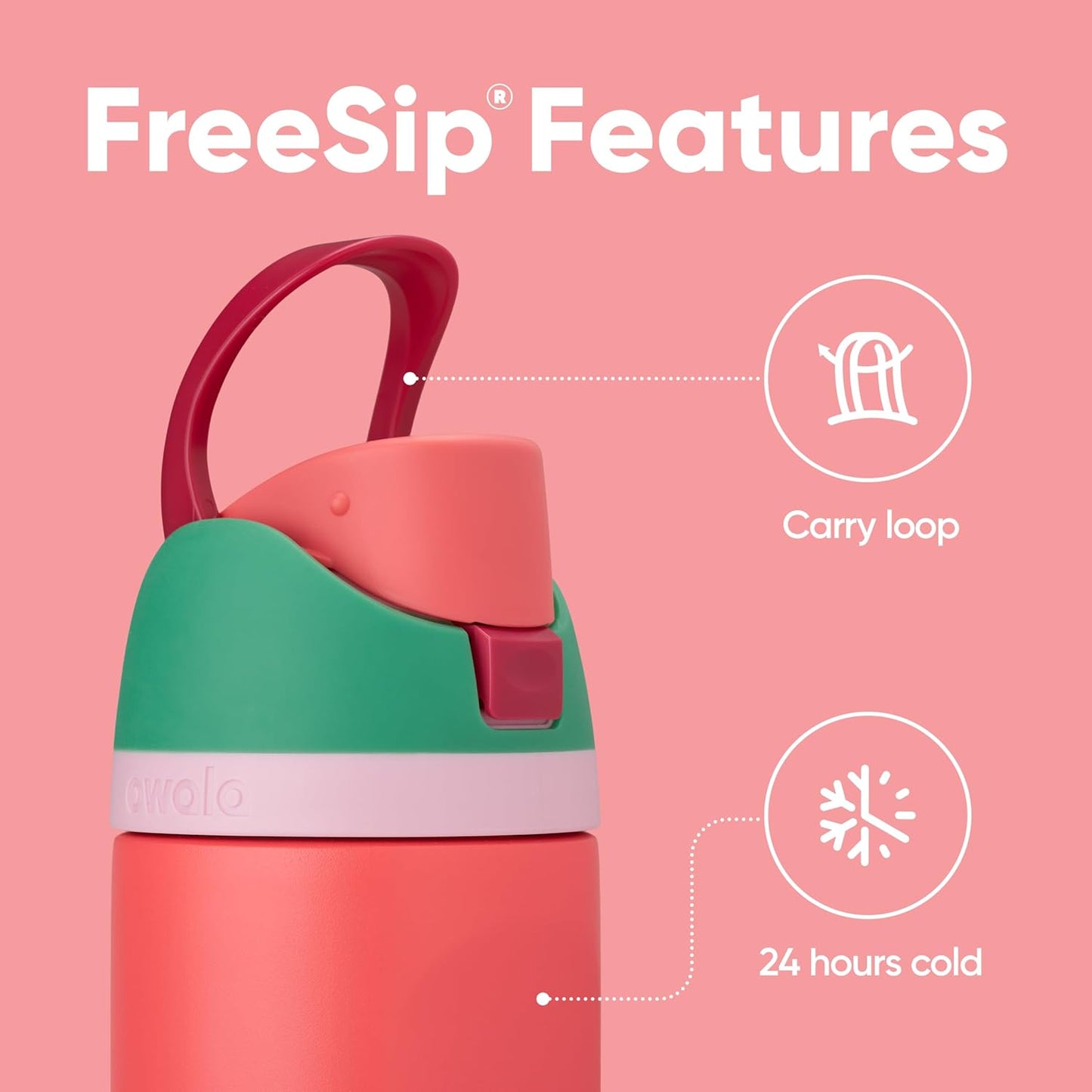 Owala x Strawberry Shortcake FreeSip 32oz Water Bottle