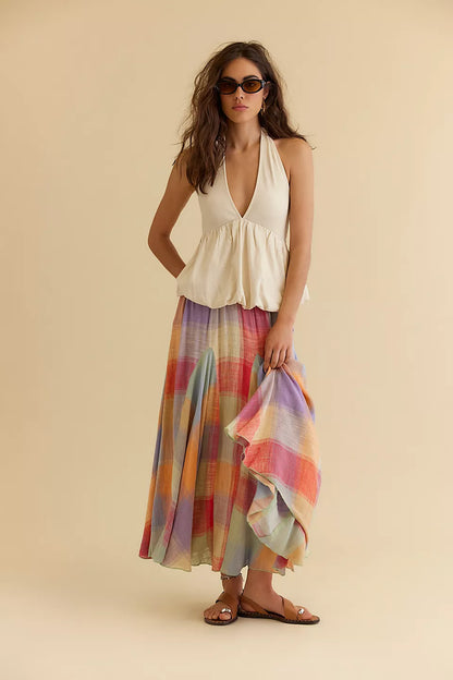Cotton Candy Clouds Skirt