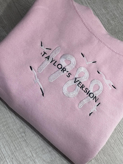 1989 Era Embroidered Sweatshirt