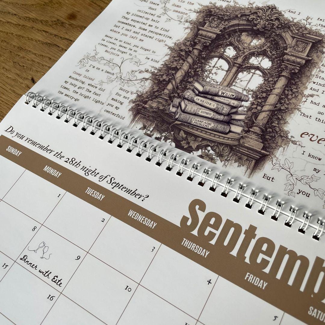 Swifties 2025 Desk Calendar (Instant Digital Download)