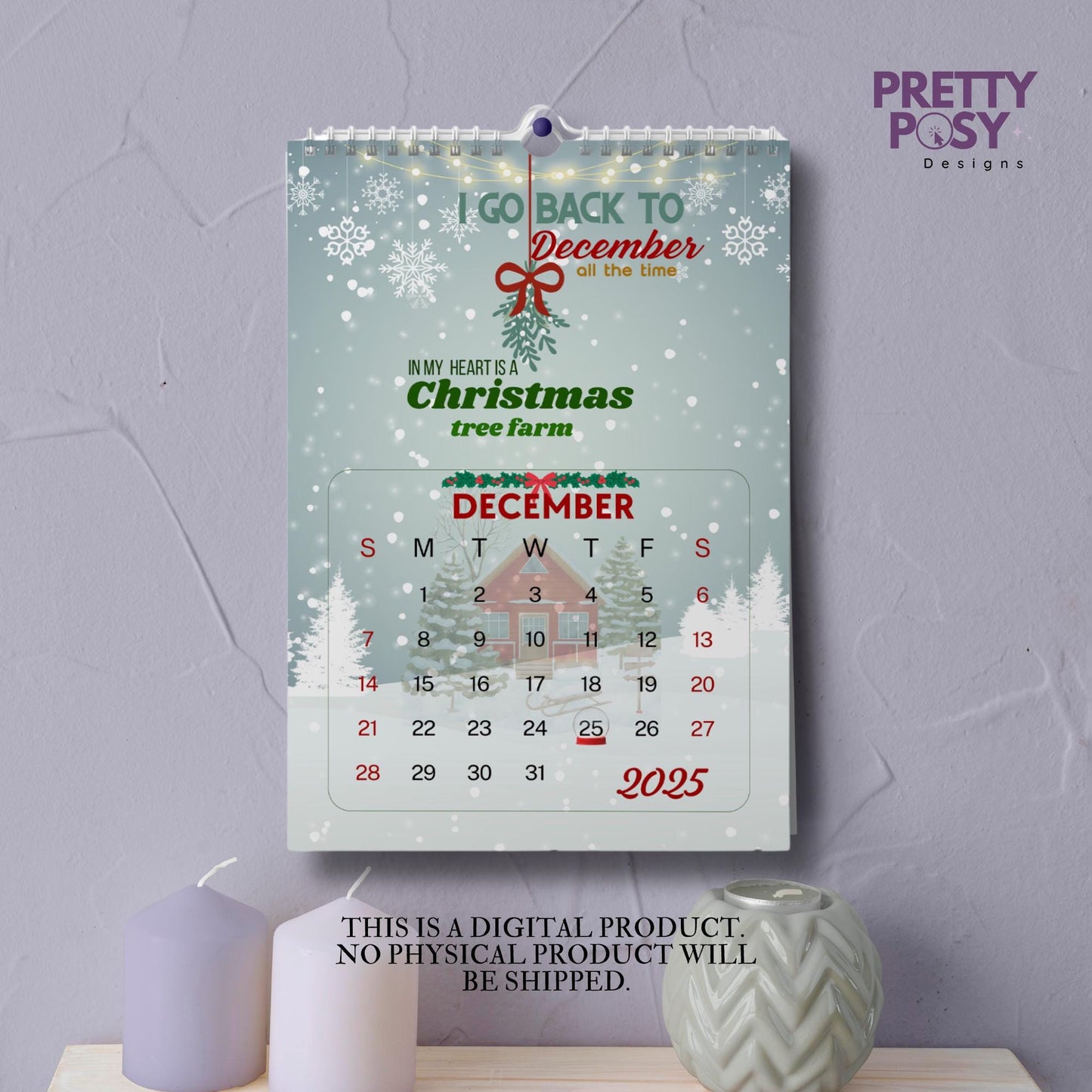 2025 Taylor Swift Eras Desk Calendar – Printable Lyrics Calendar for Swifties(Digital Download)
