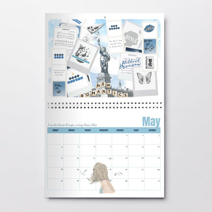Swifties 2025 Desk Calendar (Instant Digital Download)