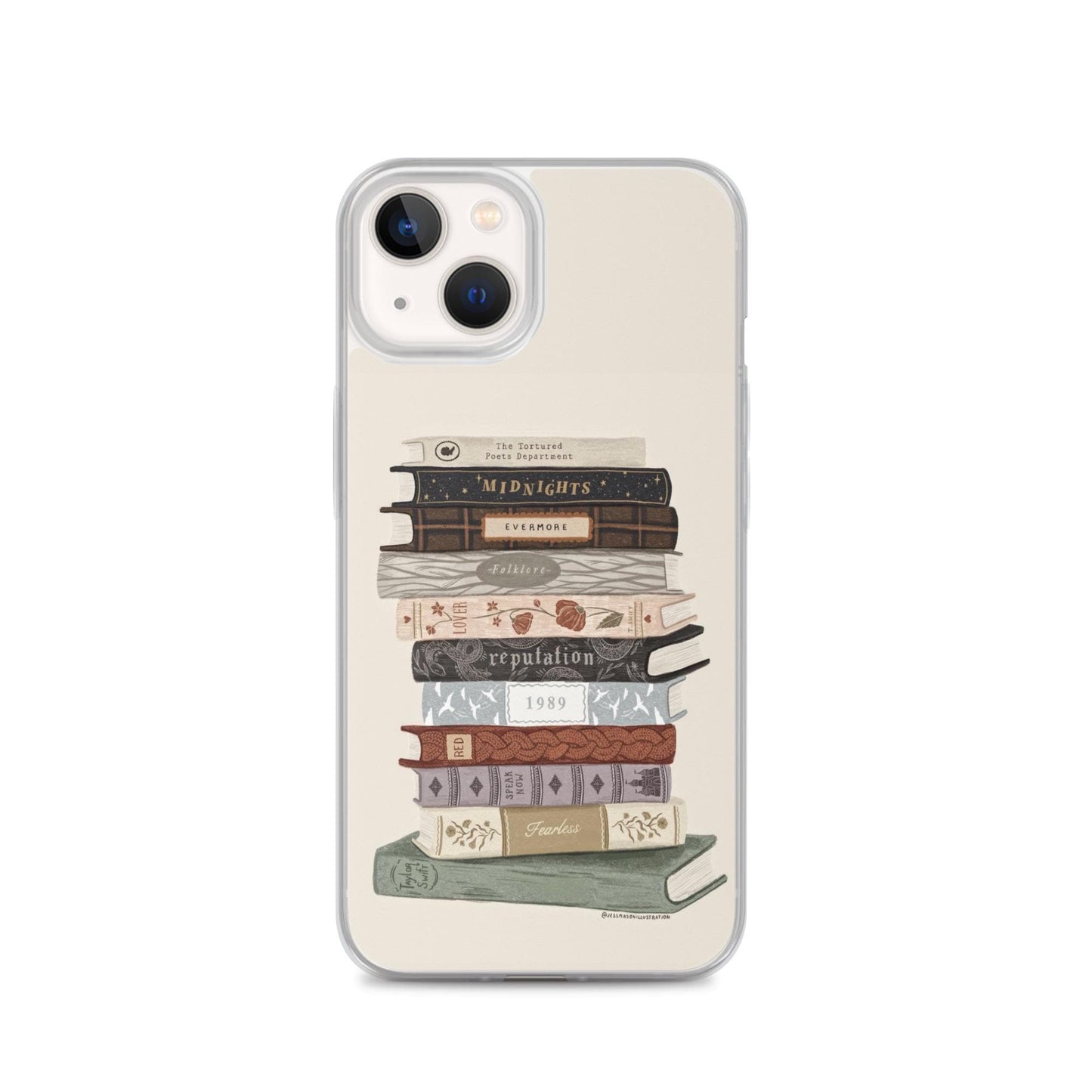 Aesthetic Taylor Swift Clear Phone Case - Swiftie Gift for iPhone