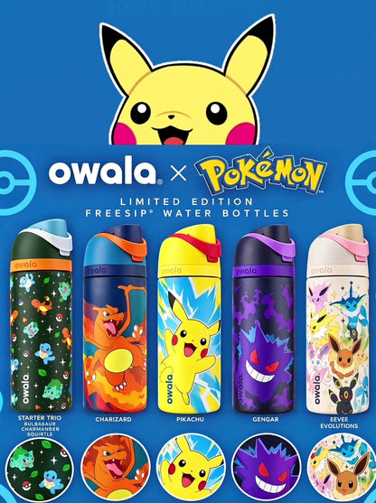 Pokémon 16 Oz  FreeSip Water Bottle