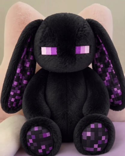 Purple Pixel Ear Bunny
