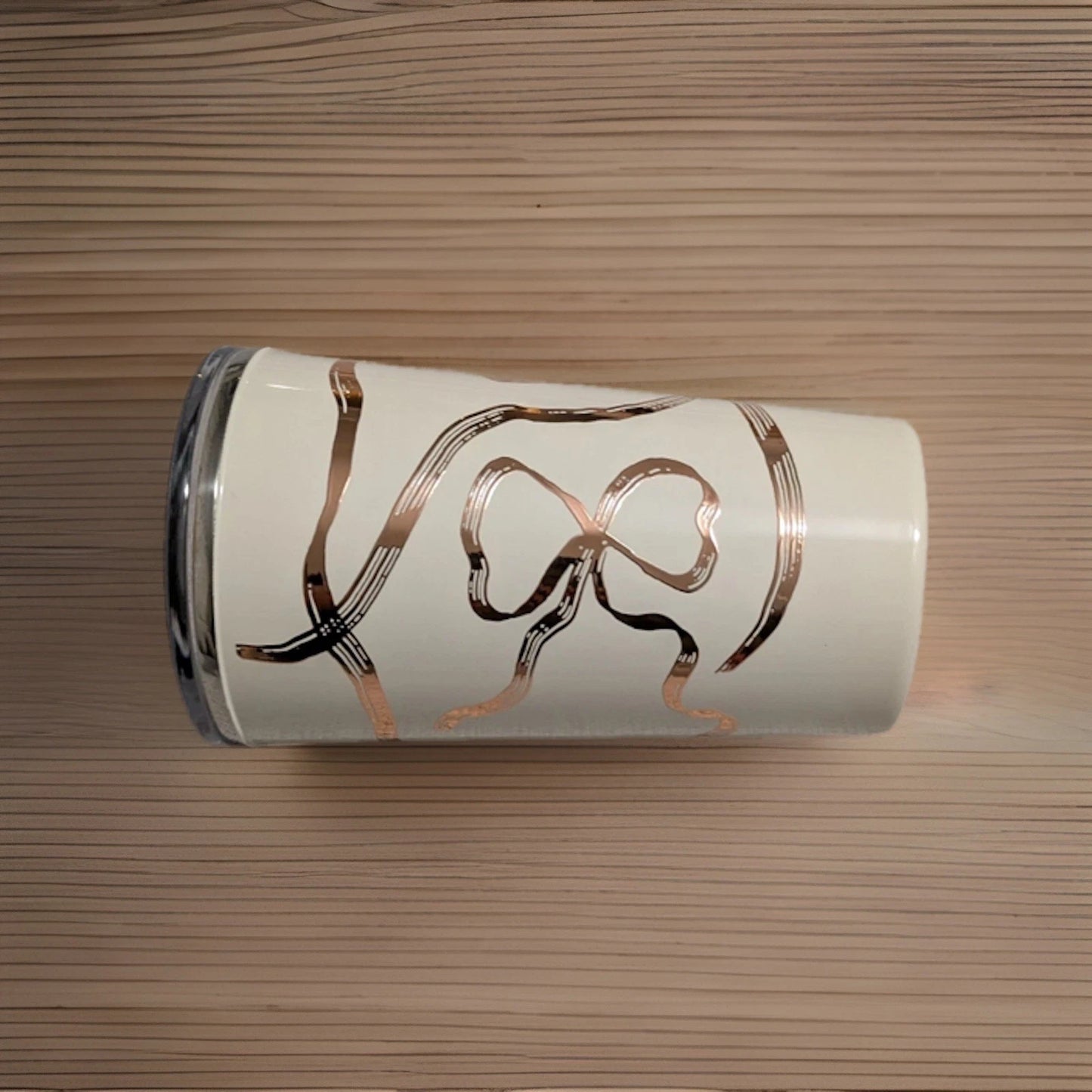 Starbucks White Ribbon 12oz Tumbler